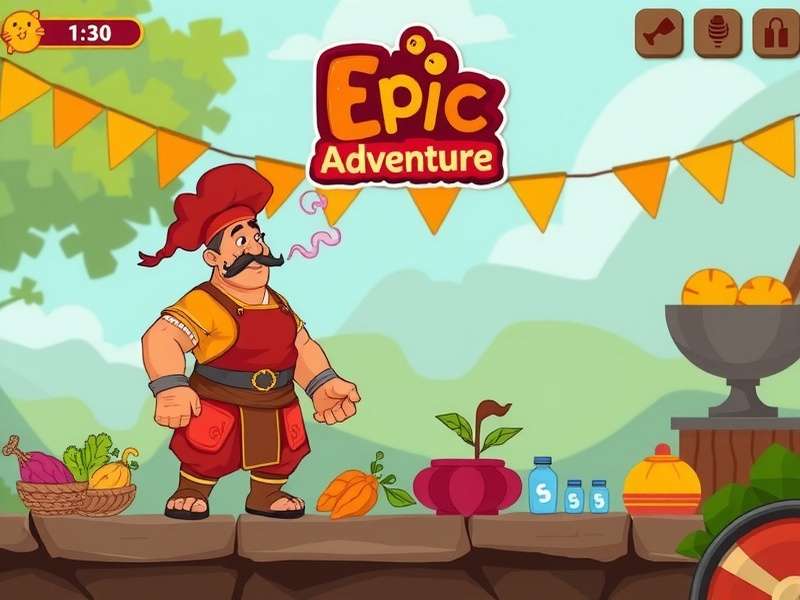 Epic Curry Adventure gameplay screenshot