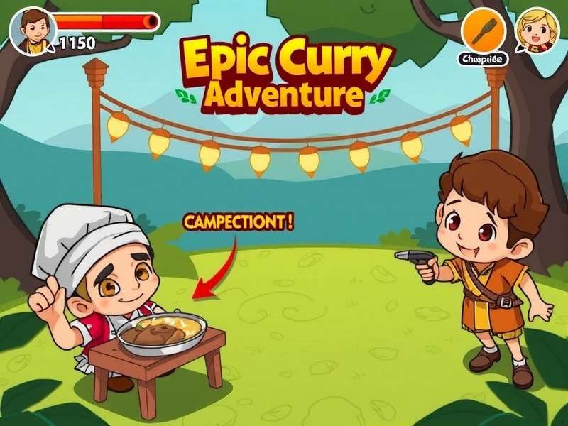 Epic Curry Adventure character selection